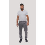 Axon Sugar 50-321-1 GREY - Μακρύ Παντελόνι Σέφ / Μάγειρα (Γκρί)